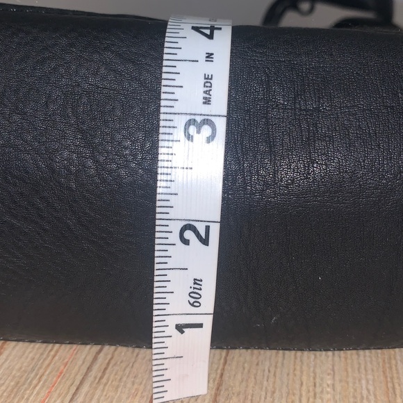 Margot New York Marcie Marcy Handbag Buttery Leather Black Classic Old Money - Picture 13 of 16